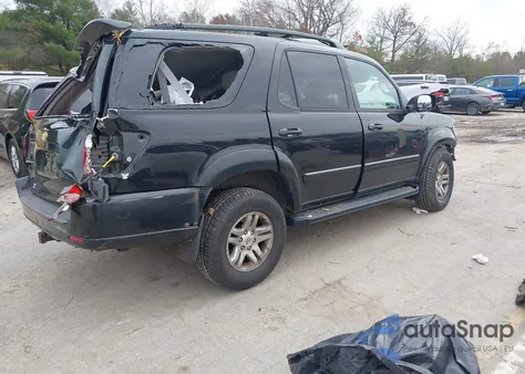 2004 Toyota Sequoia Limited V8 from USA, damaged, VIN 5TDBT48A24S228699